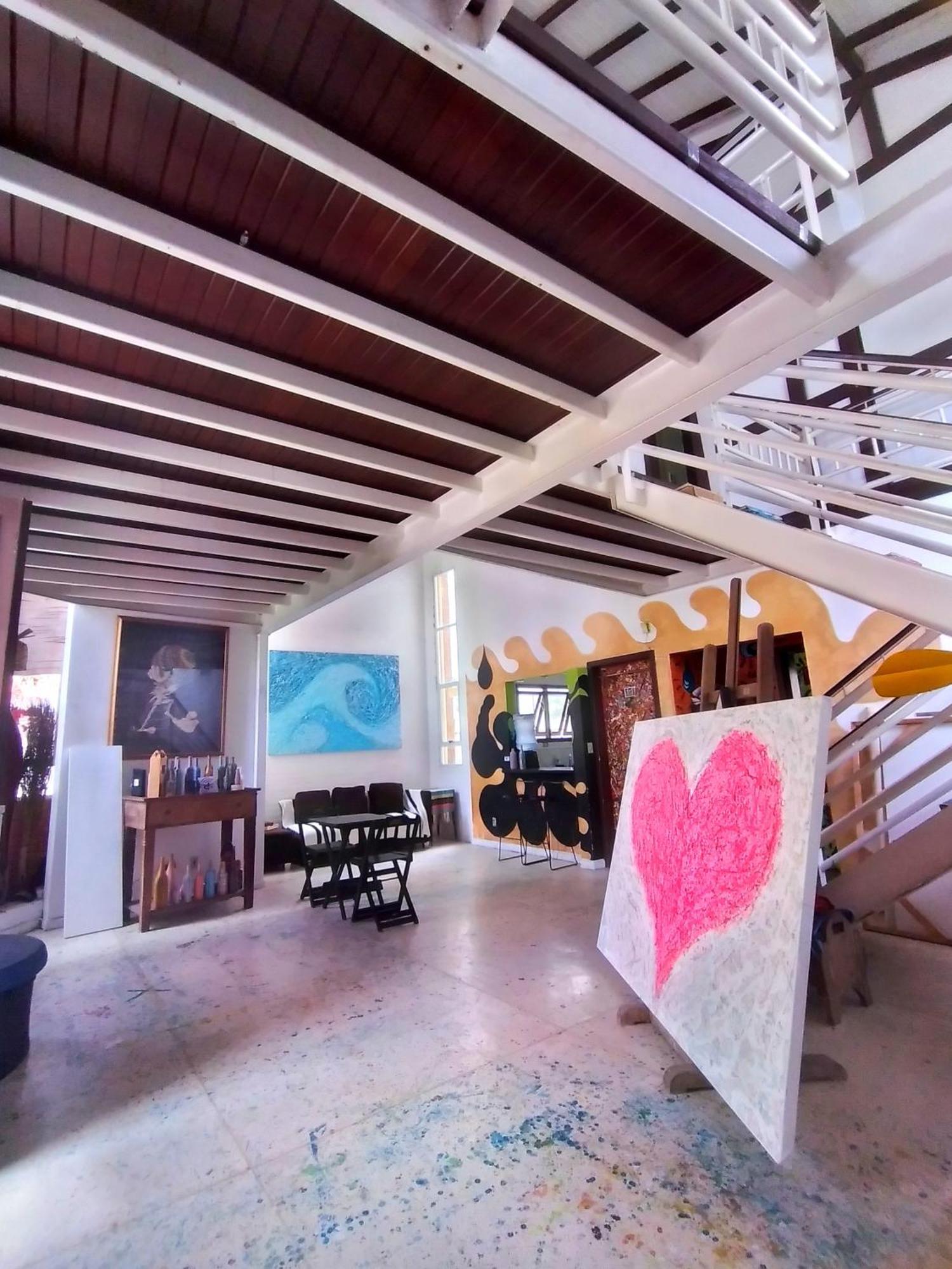 Loft-Atelier 100M Praia Флорианополис Экстерьер фото