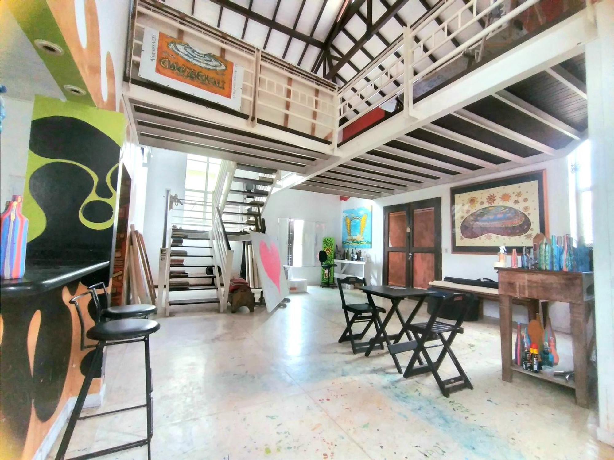 Loft-Atelier 100M Praia Флорианополис Экстерьер фото